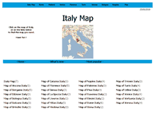 Tablet Screenshot of italy-map.net